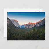 Yosemite Valley, Kalifornien Postkarte (Vorne/Hinten)