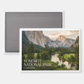 Yosemite Valley Magnet (Vorderseite/Rückseite)