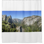 Yosemite Valley Panorama 2 - Yosemite Duschvorhang (Vorderseite)