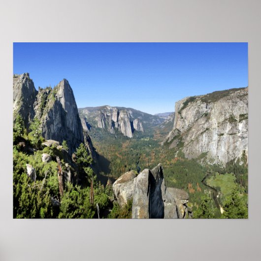 Yosemite Valley Panorama 2 - Yosemite Poster (Vorne)