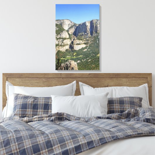 Yosemite Valley Panorama 3 - Yosemite Leinwanddruck (Insitu (Schlafzimmer))