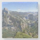 Yosemite Valley Panorama - Yosemite Steinuntersetzer (Vorderseite)