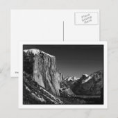 Yosemite Valley Postcard Postkarte (Vorne/Hinten)
