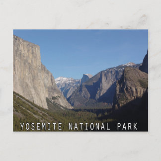 Yosemite Valley Postcard Postkarte