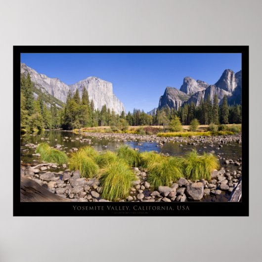 Yosemite Valley Poster (Vorne)