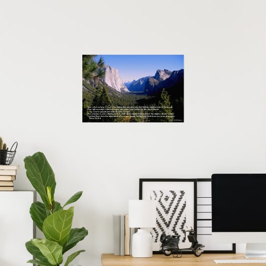 Yosemite Valley Poster (Heimbüro)