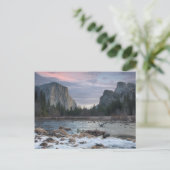 Yosemite Valley Postkarte (Stehend Vorderseite)