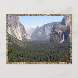 Yosemite Valley Postkarte