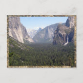 Yosemite Valley Postkarte (Vorderseite)