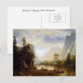 Yosemite Valley Postkarte (Vorne/Hinten)