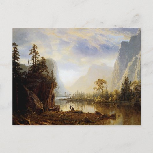 Yosemite Valley Postkarte (Vorderseite)