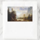 Yosemite Valley Rechteckiger Aufkleber (Tasche)