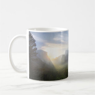 Yosemite Valley Sonnenaufgang vom Inspirationspunk Kaffeetasse