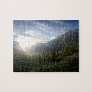 Yosemite Valley Sonnenaufgang vom Inspirationspunk Puzzle