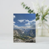 Yosemite Valley und Halbkuppel von der Adlerspitze Postkarte (Stehend Vorderseite)
