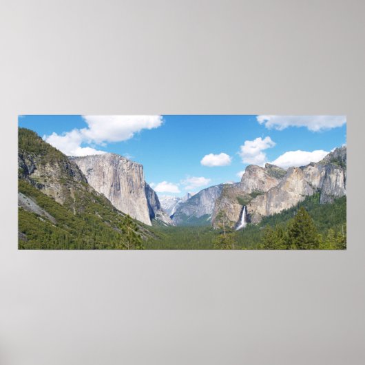 Yosemite Valley View Poster (Vorne)