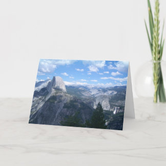 Yosemite Valley vom Glacier Point Karte