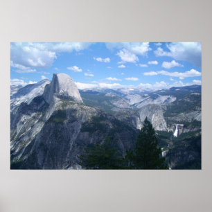 Yosemite Valley vom Glacier Point Poster