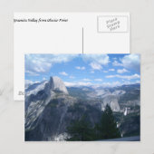 Yosemite Valley vom Glacier Point Postkarte (Vorne/Hinten)