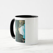 Yosemite Valley von Bridal Veil Meadow Tasse (Vorderseite Links)