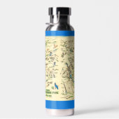 Yosemite Valley Wasserflasche Trinkflasche (Rechts)