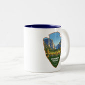 Yosemite Valley Yosemite National Park Arrowhead Zweifarbige Tasse (VorderseiteRechts)