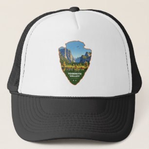 Yosemite Valley Yosemite Nationalpark Arrowhead Truckerkappe
