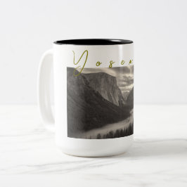 Yosemite Valley Zweifarbige Tasse