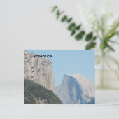 Yosemite Views Postkarte (Stehend Vorderseite)