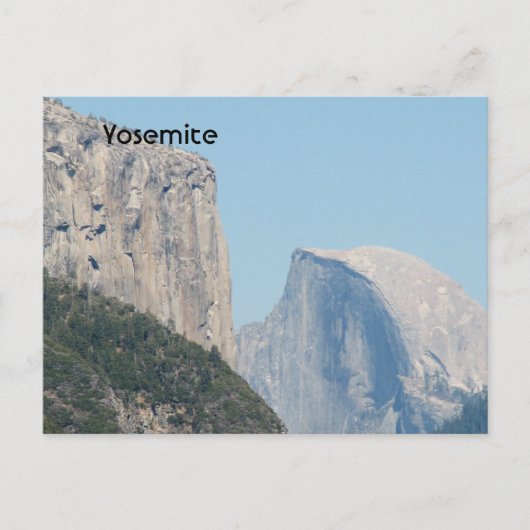 Yosemite Views Postkarte (Vorderseite)