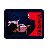 Yosemite Vintag PosterYosemite, CA Magnet (Horizontal)