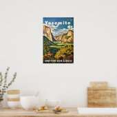 Yosemite Vintage Poster (Küche)
