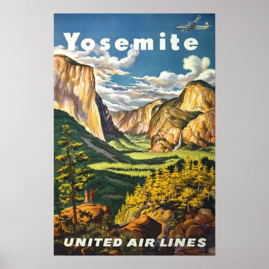 Yosemite Vintage Poster (Vorne)