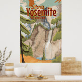 Yosemite Vintage Poster (Küche)