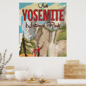 Yosemite Vintage Poster (Küche)