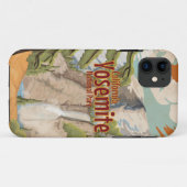 Yosemite Vintage Poster Case-Mate iPhone Hülle (Rückseite (Horizontal))