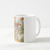 Yosemite Vintage Poster Kaffeetasse (VorderseiteRechts)