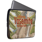 Yosemite Vintage Poster Laptopschutzhülle (Vorne Rechts)