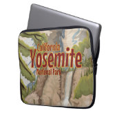 Yosemite Vintage Poster Laptopschutzhülle (Vorderseite Links)