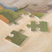 Yosemite Vintage Poster Puzzle (Seite)