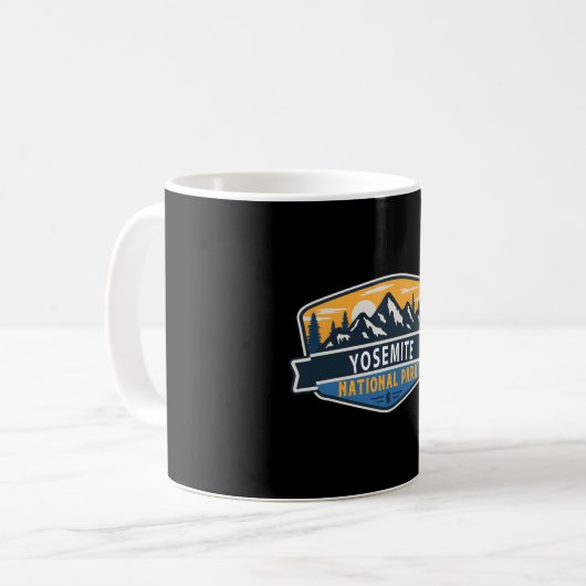 Yosemite - Vintager � Abenteuer Kaffeetasse (Vorderseite Links)