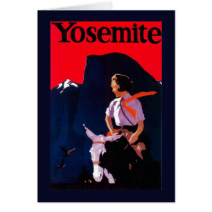 Yosemite Vintages PosterYosemite, CA