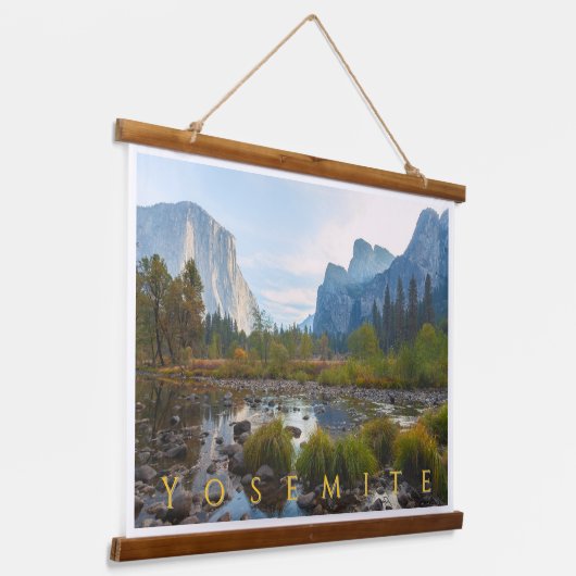 Yosemite Wandteppich Mit Holzrahmen (Gewinkelt)