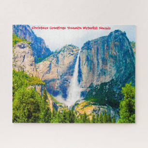 Yosemite Wasserfall Nevada. Puzzle