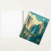 Yosemite Wasserfall Vintage Retro Planer (Anzeige)