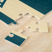 Yosemite Waterfall Vintag Retro Puzzle (Seite)