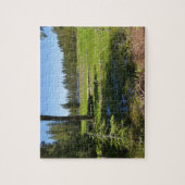Yosemite-Wiese mit Sternschnuppen Puzzle (Vertikal)