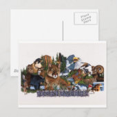 Yosemite Wildlife Postkarte (Vorne/Hinten)