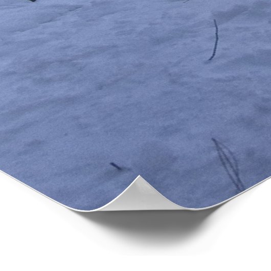 Yosemite Winter Landschaft Poster (Ecke)