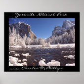 Yosemite Winter Poster (Vorne)